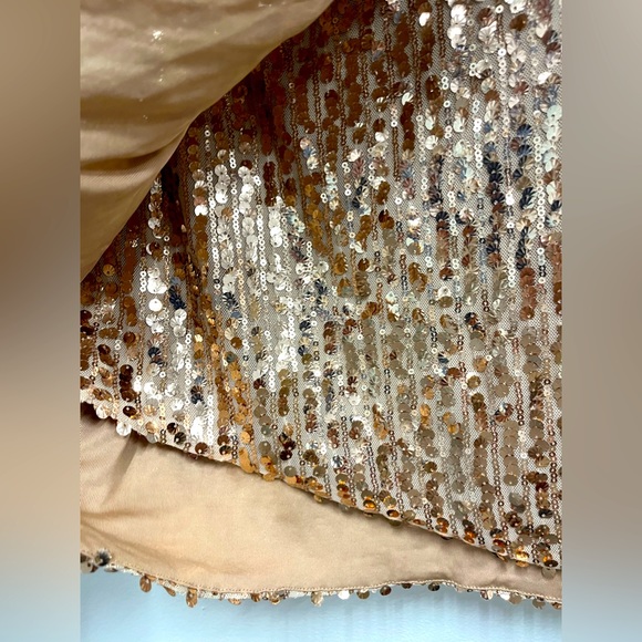 Sequin Gathered Skirt - Picture 3 of 6